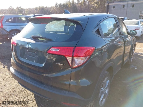 2018 Honda HR-V LX with VIN 3CZRU6H33JM705624, listed as a IAAI auction lot 41393778 with 121,922 mi miles. Bid and sale history available at carsss.com. Image 4.