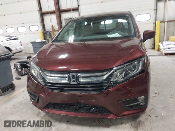 2020 Honda Odyssey EX with VIN 5FNRL6H50LB028372, listed as a IAAI auction lot 40763598 with 38,512 mi miles and . Bid and sale history available at DreamBid. Image 6.