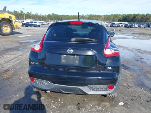 2015 Nissan Juke S with VIN JN8AF5MR6FT508686, listed as a IAAI auction lot 41214220 with 137,619 mi miles. Bid and sale history available at carsss.com. Image 16.