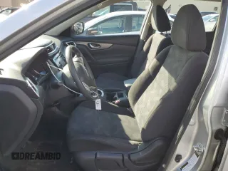 2015 Nissan Rogue SV with VIN KNMAT2MVXFP591564, listed as a Copart auction lot 48333455 with 77,453 mi miles and Salvage Title. Bid and sale history available at DreamBid. Image 7.