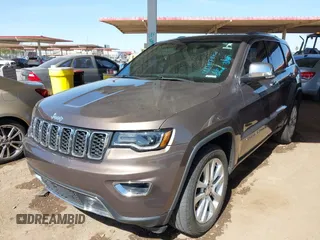 2017 Jeep Grand Cherokee Limited with VIN 1C4RJEBGXHC846920, listed as a IAAI auction lot 41718763 with 131,757 mi miles. Bid and sale history available at carsss.com. Image 2.