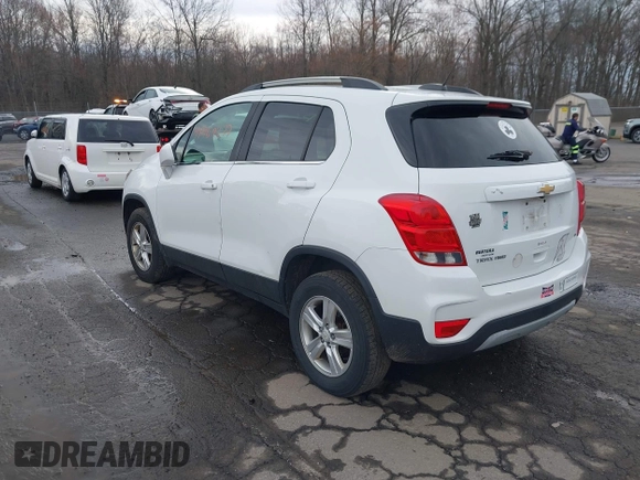 2017 Chevrolet Trax LT with VIN KL7CJPSB6HB054501, listed as a IAAI auction lot 41969377 with 141,858 mi miles. Bid and sale history available at carsss.com. Image 3.