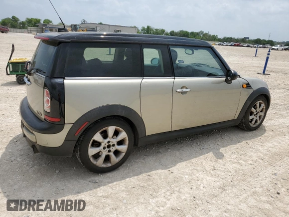 2011 MINI Clubman with VIN WMWZF3C51BTX81818, listed as a Copart auction lot 51218745 with 240,825 mi miles and Salvage Title. Bid and sale history available at DreamBid. Image 3.
