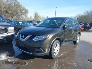 2016 Nissan Rogue SV with VIN KNMAT2MV4GP682301, listed as a IAAI auction lot 40922804 with 69,380 mi miles. Bid and sale history available at carsss.com. Image 2.