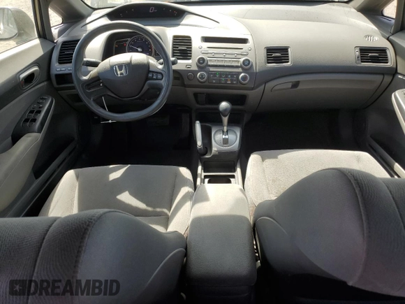 2008 Honda Civic LX with VIN 2HGFA16518H318976, listed as a Copart auction lot 55897095 with 183,864 mi miles and Salvage Title. Bid and sale history available at DreamBid. Image 8.