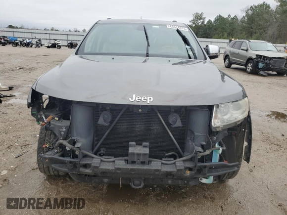 2013 Jeep Grand Cherokee Overland with VIN 1C4RJFCT7DC522416, listed as a Copart auction lot 44614375 with 170,786 mi miles and Salvage Title. Bid and sale history available at carsss.com. Image 5.