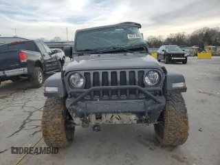 2018 Jeep Wrangler Sport with VIN 1C4GJXAG6JW320082, listed as a Copart auction lot 46757405 with 78,256 mi miles and Salvage Title. Bid and sale history available at carsss.com. Image 5.