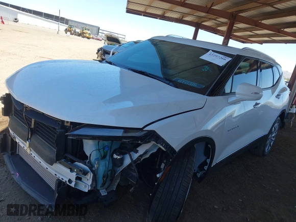 2024 Chevrolet Blazer Premier with VIN 3GNKBFR48RS207891, listed as a IAAI auction lot 42297266 with 13,935 mi miles and . Bid and sale history available at DreamBid. Image 19.