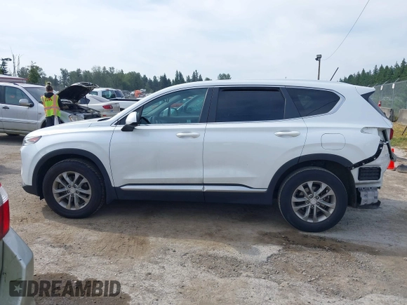2020 Hyundai Santa Fe SE with VIN 5NMS23AD1LH192085, listed as a IAAI auction lot 42455451 with 50,517 mi miles and . Bid and sale history available at DreamBid. Image 15.