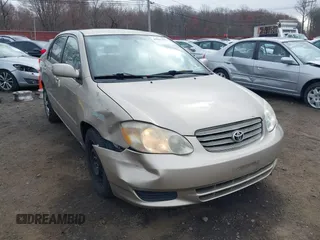 2004 Toyota Corolla CE with VIN 2T1BR32E24C258637, listed as a IAAI auction lot 41881455 with 175,944 mi miles and . Bid and sale history available at DreamBid. Image 6.