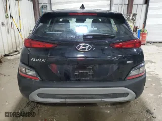 2023 Hyundai Kona SE with VIN KM8K2CAB9PU058871, listed as a Copart auction lot 85037524 with 36,088 mi miles and Salvage Title. Bid and sale history available at carsss.com. Image 6.