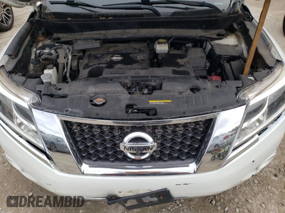 2014 Nissan Pathfinder S z VIN 5N1AR2MM4EC705596, wystawiony jako Copart lot #72656534 z przebiegiem 57 357 mil mil oraz Czysty tytuł • Clean title. Historia ofert i sprzedaży dostępna na DreamBid. Obrazek 12.