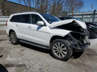 2018 Mercedes-Benz GLS 450 with VIN 4JGDF6EE1JB182526, listed as a Copart auction lot 49480684 with 68,502 mi miles and Non Repairable. Bid and sale history available at DreamBid. Image 4.