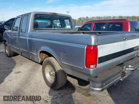 1995 Ford F-150 with VIN 1FTEX15N9SKA60572, listed as a IAAI auction lot 41606038 with 1 mi miles. Bid and sale history available at carsss.com. Image 3.
