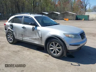 2008 Infiniti FX with VIN JNRAS08W08X206395, listed as a IAAI auction lot 41996475 with 229,812 mi miles and . Bid and sale history available at DreamBid. Image 1.