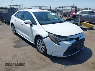 2021 Toyota Corolla LE с VIN 5YFEPMAE8MP242971, выставлен на аукционе IAAI как лот 42465555 с пробегом 72 380 миль миль и . История ставок и продаж доступна на DreamBid. Изображение 1.