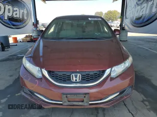 2013 Honda Civic LX with VIN 19XFB2F5XDE289467, listed as a Copart auction lot 54397985 with 201,369 mi miles and Salvage Title. Bid and sale history available at DreamBid. Image 5.