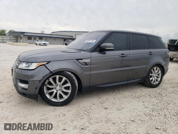 2016 Land Rover Range Rover Sport HSE with VIN SALWR2PF9GA115456, listed as a Copart auction lot 50911715 with 106,207 mi miles and Clean Title. Bid and sale history available at DreamBid. Image 1.