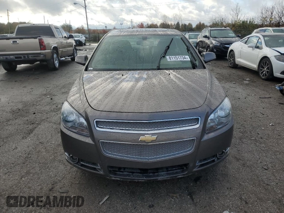 2012 Chevrolet Malibu LTZ with VIN 1G1ZG5E7XCF291252, listed as a Copart auction lot 81151734 with 55,401 mi miles and Clean Title. Bid and sale history available at DreamBid. Image 5.