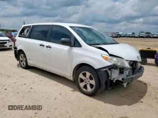2015 Toyota Sienna L with VIN 5TDZK3DC4FS641312, listed as a Copart auction lot 63699245 with Not provided miles and Salvage title. Bid and sale history available at DreamBid. Image 4.