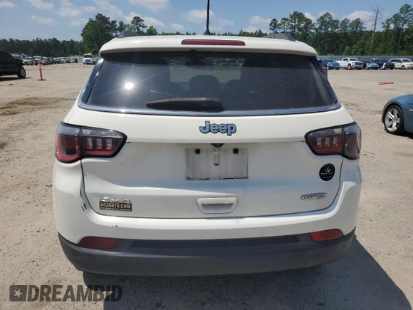2017 Jeep Compass Latitude с VIN 3C4NJDBB7HT680535, выставлен на аукционе Copart как лот 57423085 с пробегом 96 243 миль миль и Списание • Salvage title. История ставок и продаж доступна на DreamBid. Изображение 6.