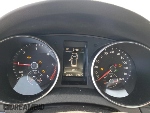 2013 Volkswagen Jetta TDI w/Sunroof with VIN 3VWPL7AJ8DM657926, listed as a Copart auction lot 54855145 with 108,130 mi miles and Salvage title. Bid and sale history available at DreamBid. Image 9.