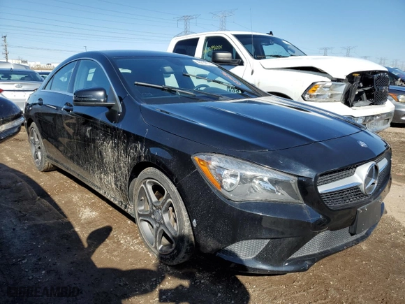 2014 Mercedes-Benz CLA-Class CLA 250 with VIN WDDSJ4EB8EN025686, listed as a Copart auction lot 48496195 with 75,156 mi miles and Clean Title. Bid and sale history available at carsss.com. Image 4.