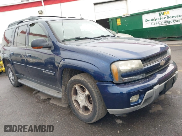 2004 Chevrolet TrailBlazer EXT LT with VIN 1GNET16S746146160, listed as a IAAI auction lot 41715445 with 190,372 mi miles. Bid and sale history available at carsss.com. Image 1.