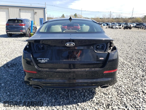 2014 Kia Optima LX with VIN 5XXGM4A70EG301900, listed as a Copart auction lot 53059105 with 109,194 mi miles and Non repairable. Bid and sale history available at DreamBid. Image 6.