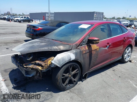 2016 Ford Focus Titanium with VIN 1FADP3J28GL362154, listed as a IAAI auction lot 42624259 with 15,000 mi miles and . Bid and sale history available at DreamBid. Image 2.