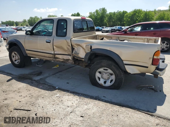 2002 Toyota Tacoma PreRunner with VIN 5TESM92N52Z087438, listed as a Copart auction lot 59807645 with 169,002 mi miles and Salvage title. Bid and sale history available at DreamBid. Image 2.