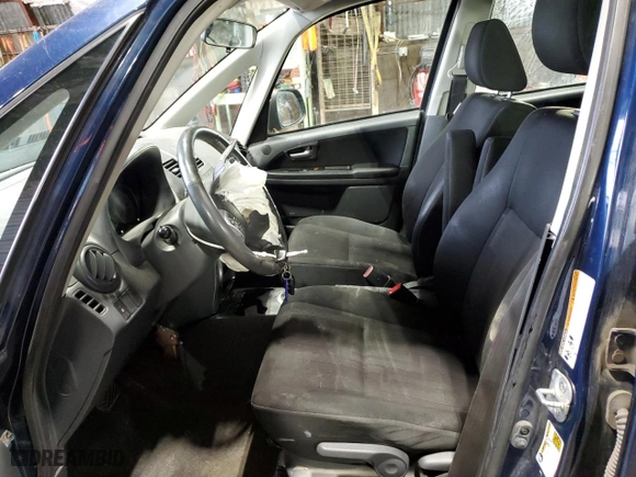 2011 Suzuki SX4 Crossover with VIN JS2YB5A39B6302153, listed as a Copart auction lot 53183175 with 0 mi miles and Salvage Title. Bid and sale history available at carsss.com. Image 7.
