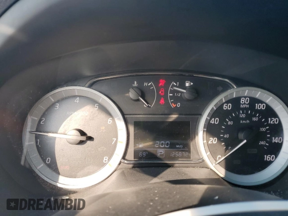 2014 Nissan Sentra SV with VIN 3N1AB7AP5EL676671, listed as a Copart auction lot 57861945 with 128,872 mi miles and Non repairable. Bid and sale history available at DreamBid. Image 9.