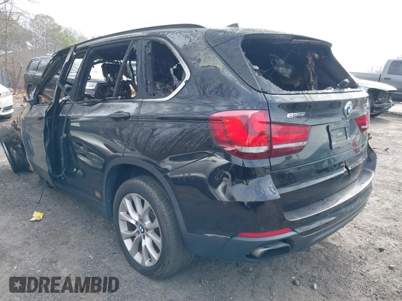 2016 BMW X5 xDrive40e with VIN 5UXKT0C55G0S75539, listed as a IAAI auction lot 41683390 with Not Provided miles and . Bid and sale history available at DreamBid. Image 3.