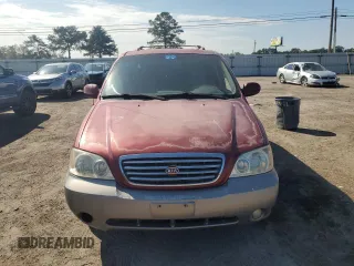 2003 Kia Sedona LX with VIN KNDUP131236411909, listed as a Copart auction lot 73715384 with 179,642 mi miles and Salvage Title. Bid and sale history available at carsss.com. Image 5.