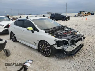2021 Subaru WRX STI with VIN JF1VA2E68M9806350, listed as a Copart auction lot 86942334 with 46,687 mi miles and Salvage Title. Bid and sale history available at carsss.com. Image 4.