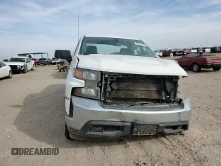 2019 Chevrolet Silverado 1500 Work Truck with VIN 3GCNWAEF5KG194594, listed as a Copart auction lot 44603345 with 80,401 mi miles and Salvage Title. Bid and sale history available at DreamBid. Image 11.