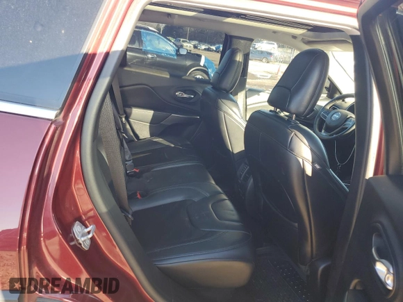 2019 Jeep Cherokee Latitude Plus with VIN 1C4PJLLB0KD485391, listed as a Copart auction lot 45704825 with 102,836 mi miles and Salvage Title. Bid and sale history available at DreamBid. Image 11.