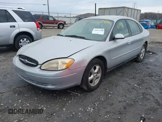 2003 Ford Taurus SES Standard with VIN 1FAFP55253A229632, listed as a IAAI auction lot 41867986 with 154,092 mi miles. Bid and sale history available at carsss.com. Image 2.