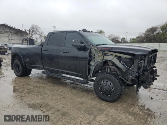 2020 Ram 3500 Laramie with VIN 3C63RRJL2LG154751, listed as a Copart auction lot 88006265 with 109,304 mi miles and Salvage Title. Bid and sale history available at carsss.com. Image 4.