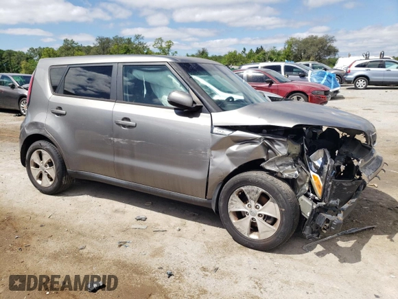 2015 Kia Soul with VIN KNDJN2A28F7169264, listed as a Copart auction lot 52319335 with 134,569 mi miles and Salvage Title. Bid and sale history available at carsss.com. Image 4.