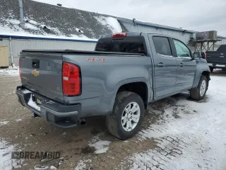 2020 Chevrolet Colorado 4WD LT with VIN 1GCGTCEN2L1107853, listed as a Copart auction lot 47819145 with 55,204 mi miles and Salvage Title. Bid and sale history available at carsss.com. Image 3.