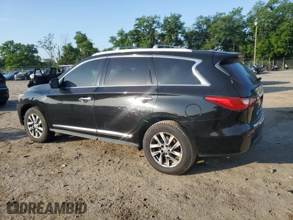 2014 Infiniti QX60 with VIN 5N1AL0MM2EC537303, listed as a Copart auction lot 62065715 with Not provided miles and Clean title. Bid and sale history available at DreamBid. Image 2.