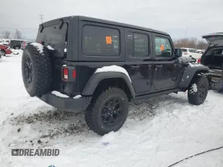 2023 Jeep Wrangler Sport z VIN 1C4HJXDG6PW597405, wystawiony jako Copart lot #88909255 z przebiegiem Nie podano mil oraz Szkoda całkowita • Salvage title. Historia ofert i sprzedaży dostępna na DreamBid. Obrazek 3.