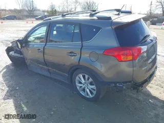 2014 Toyota RAV4 Limited with VIN 2T3DFREV5EW220519, listed as a IAAI auction lot 41808325 with 142,026 mi miles. Bid and sale history available at carsss.com. Image 3.