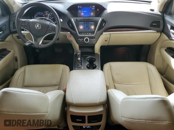 2014 Acura MDX Tech Pkg with VIN 5FRYD4H4XEB003162, listed as a Copart auction lot 51247095 with 103,015 mi miles and Salvage Title. Bid and sale history available at carsss.com. Image 8.