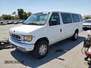 2001 Ford Econoline Cargo with VIN 1FBSS31M91HB45244, listed as a Copart auction lot 64308135 with 114,457 mi miles and Clean title. Bid and sale history available at DreamBid. Image 1.