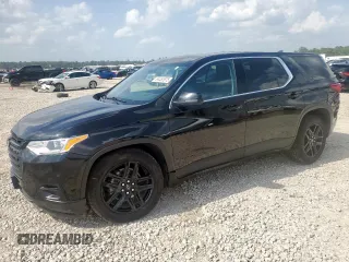 2021 Chevrolet Traverse LS with VIN 1GNERFKW0MJ249115, listed as a Copart auction lot 64462675 with 63,449 mi miles and Salvage title. Bid and sale history available at DreamBid. Image 1.