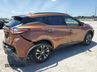 2015 Nissan Murano SV z VIN 5N1AZ2MH7FN200113, wystawiony jako Copart lot #55986595 z przebiegiem 155 645 mil mil oraz Szkoda całkowita • Salvage title. Historia ofert i sprzedaży dostępna na DreamBid. Obrazek 3.