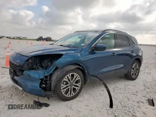 2020 Ford Escape SEL z VIN 1FMCU9H69LUB21780, wystawiony jako Copart lot #58129025 z przebiegiem 69 511 mil mil oraz Szkoda całkowita • Salvage title. Historia ofert i sprzedaży dostępna na DreamBid. Obrazek 1.